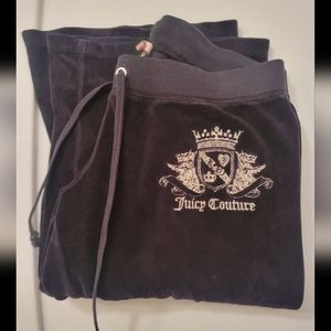Vintage Juicy Couture velour track pants